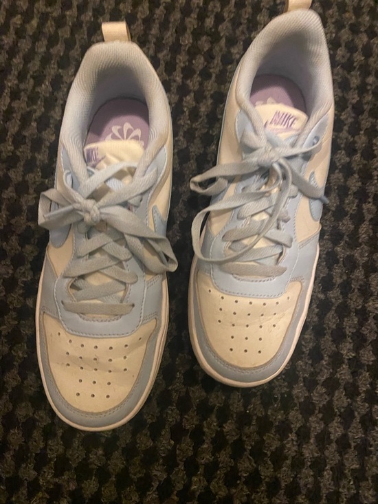 Nike Other - Nike Kids' Light Blue and White Sneakers size 6 youth